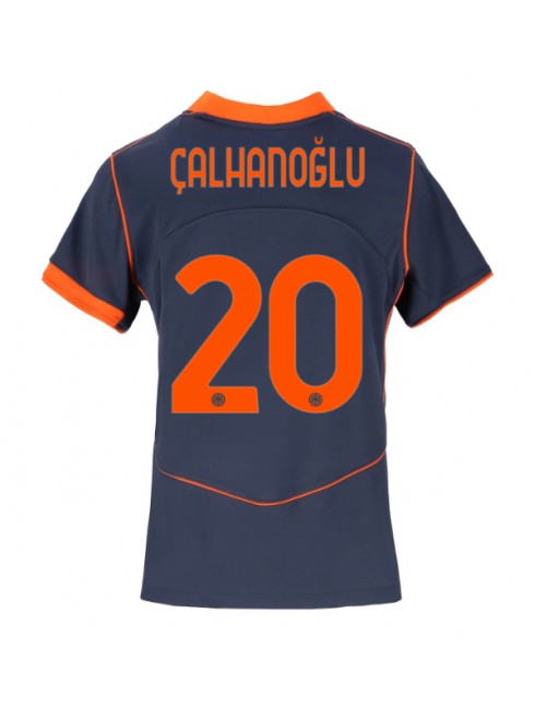 Inter Milan Hakan Calhanoglu #20 Replika Tredje Kläder Dam 2025-26 Kortärmad Inter Milan Hakan Calhanoglu #20 Replika Tredje Kläder Dam 2025-26 Kortärmad